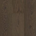Kohle LET-1410 Lamella 14/2 European Oak engineered timber flooring with deep dark-brown oak grain and matte brushed finish